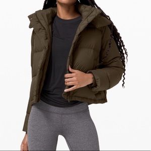 Lululemon Wunder Puff Cropped Jacket NWT size 8